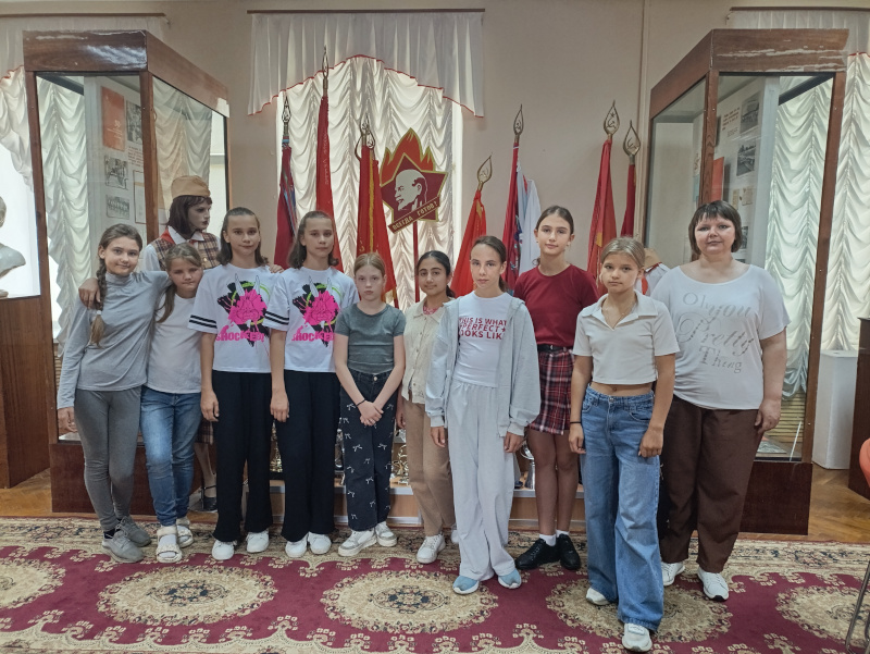Познавательный визит в музей истории детского движения